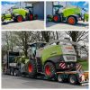 CLAAS Jaguar 930 forage harvester with large maize header – high-performance silage machine for chopping maize and grass for livestock feed