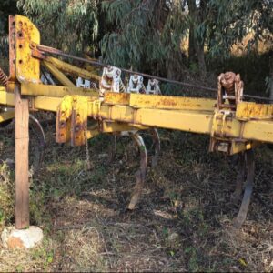 Used yellow farm plough attachment – secondhand farming equipment for sale in South Africa