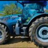 Used Landini blue tractor with cab – secondhand tractor in South Africa