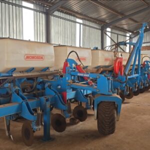 Used blue Monosem cultivator implement – secondhand farming equipment in South Africa
